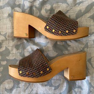 Veronica Beard Houndstooth Platform Sandal